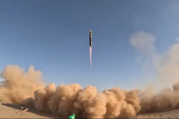 Iran Uses Khaybar Shakan Missiles