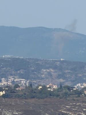 Israeli artillery targets Ali Al-Tahir and nearby areas