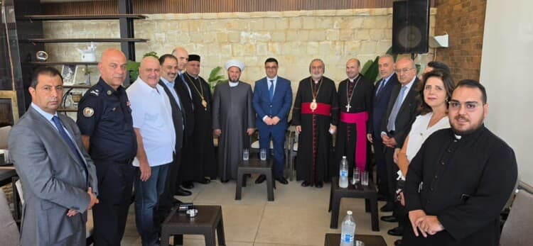 Bishop Safar meets Prosecutor General in Zahle