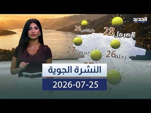 Weather Update for July 25 2026