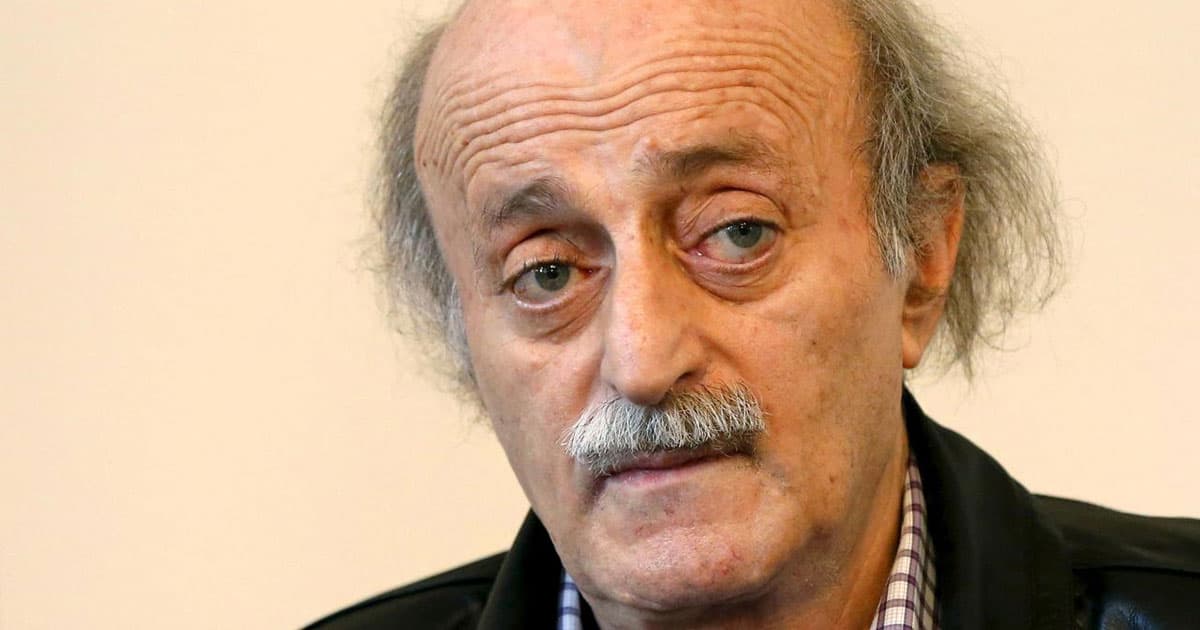 Jounblat warns Ankara on Israeli goals