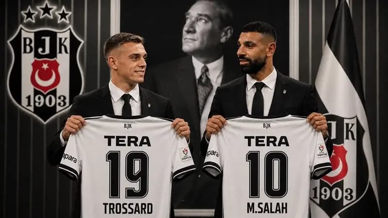 Beşiktaş fans disrupt Trossard's presentation with unexpected Mohamed Salah chant