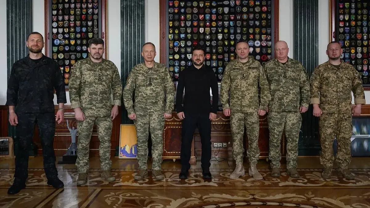 Zelensky Names New Ukrainian Army Commander