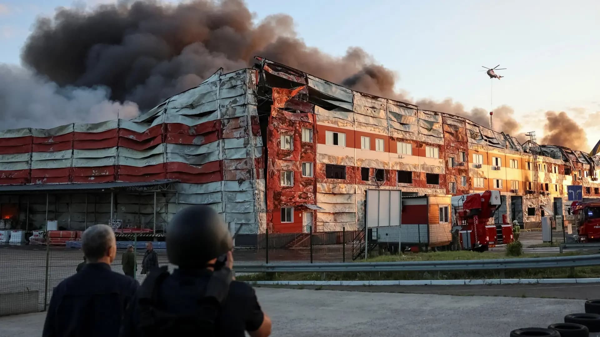 Russian assault hits Kyiv and three ports