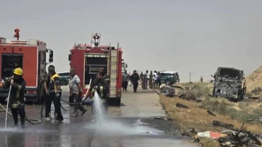 Many dead and injured in Syria crash
