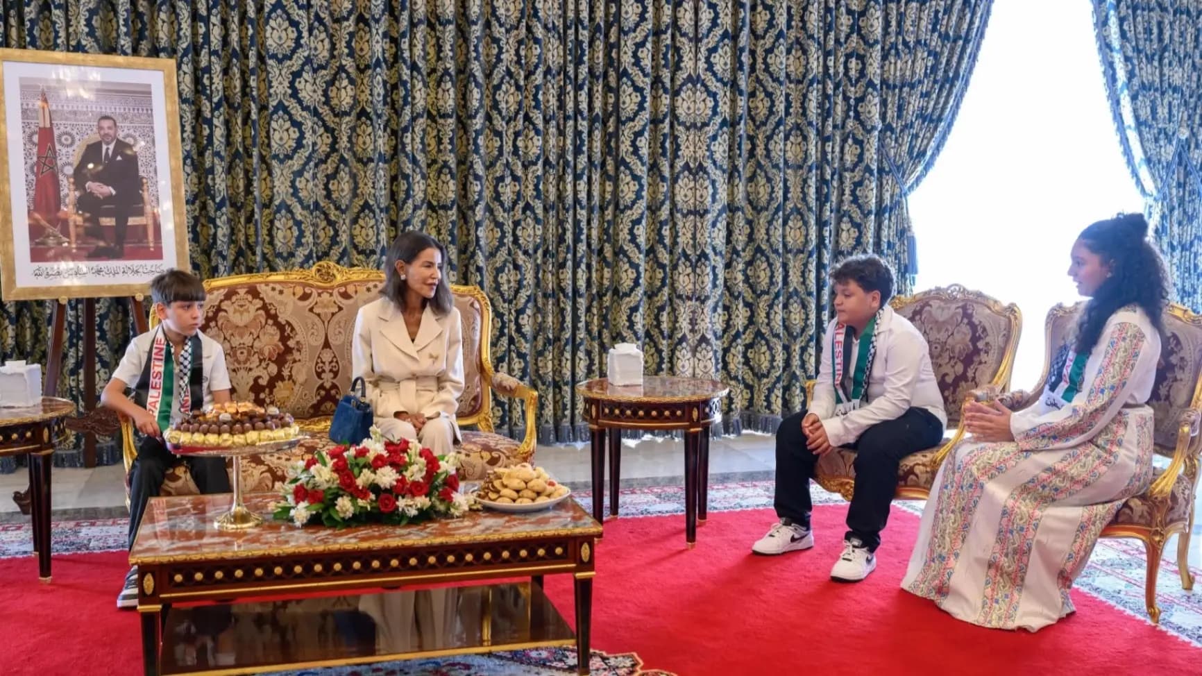 Morocco Princess Lalla Meryem Hosts Jerusalem Children at Summer Camp