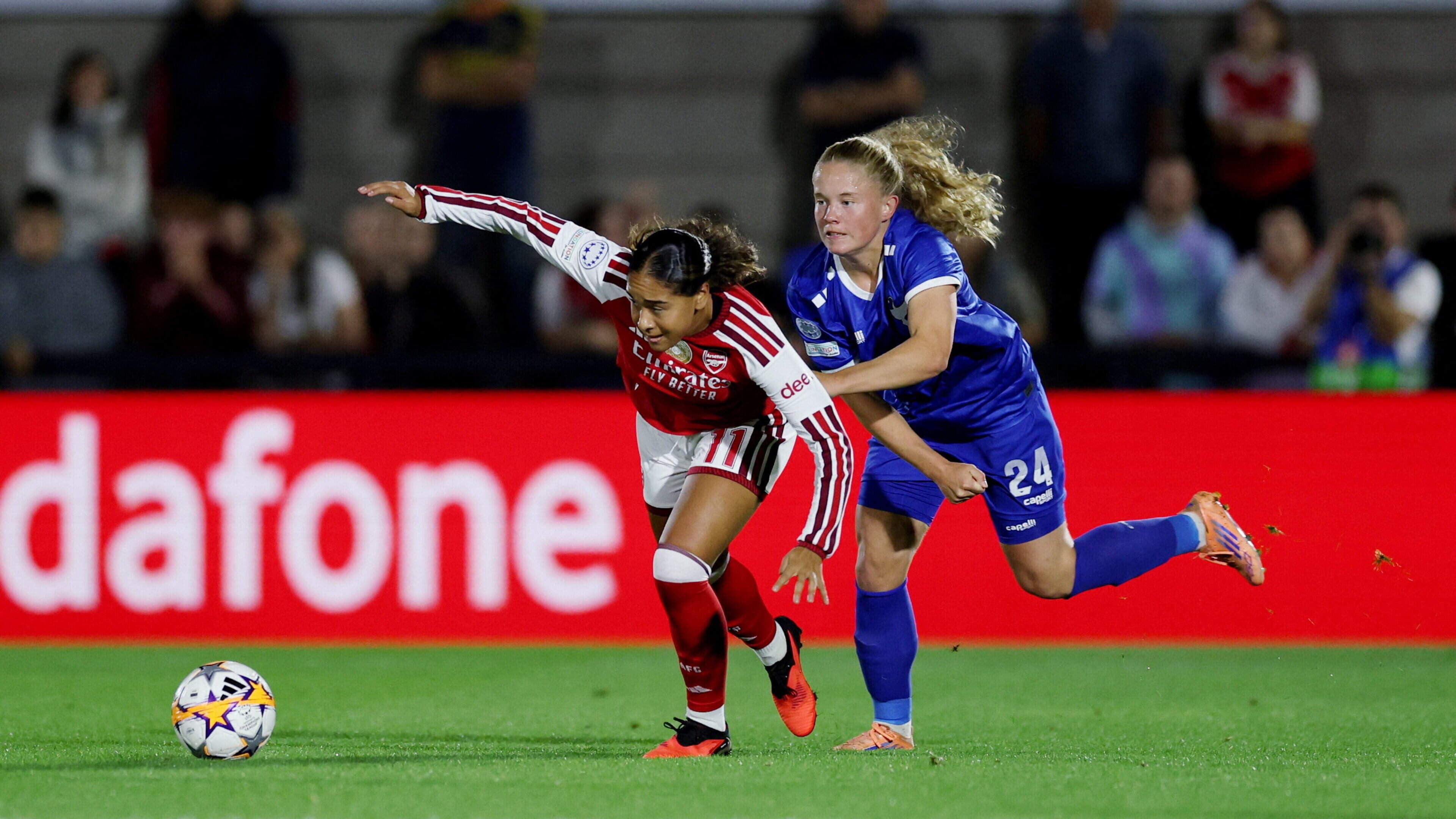 Disney+ faces criticism over brief advert break during Arsenal Women’s Champions League match