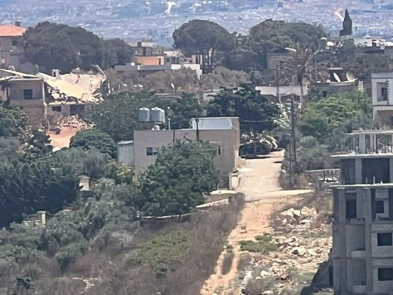 Israel troops and vehicle activity in Zutur