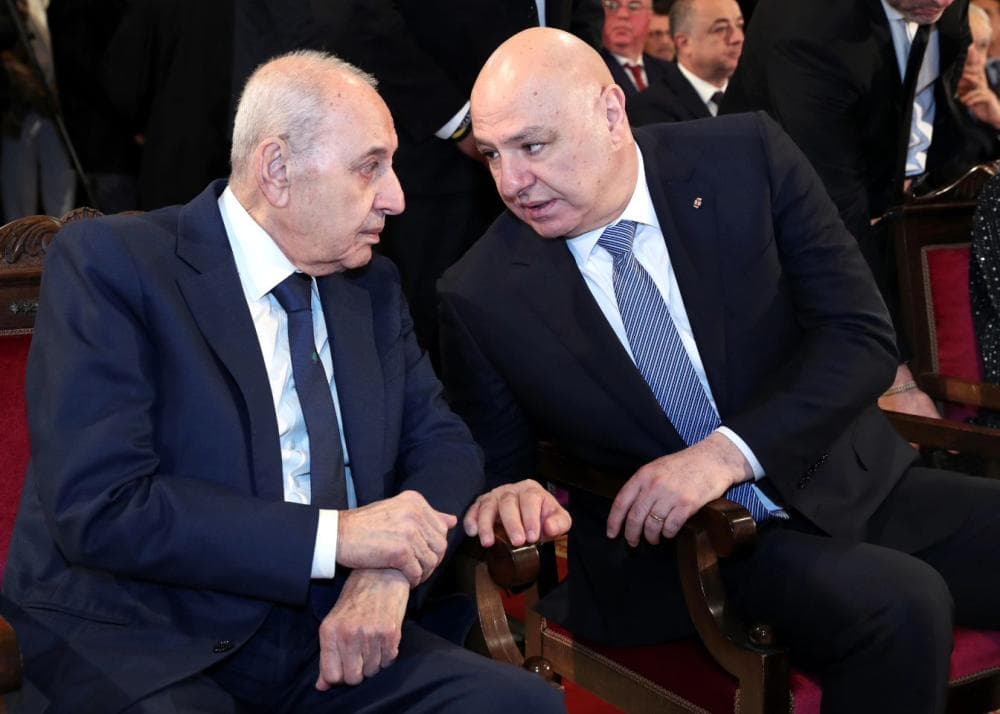 Berri congratulates Aoun on Washington trip