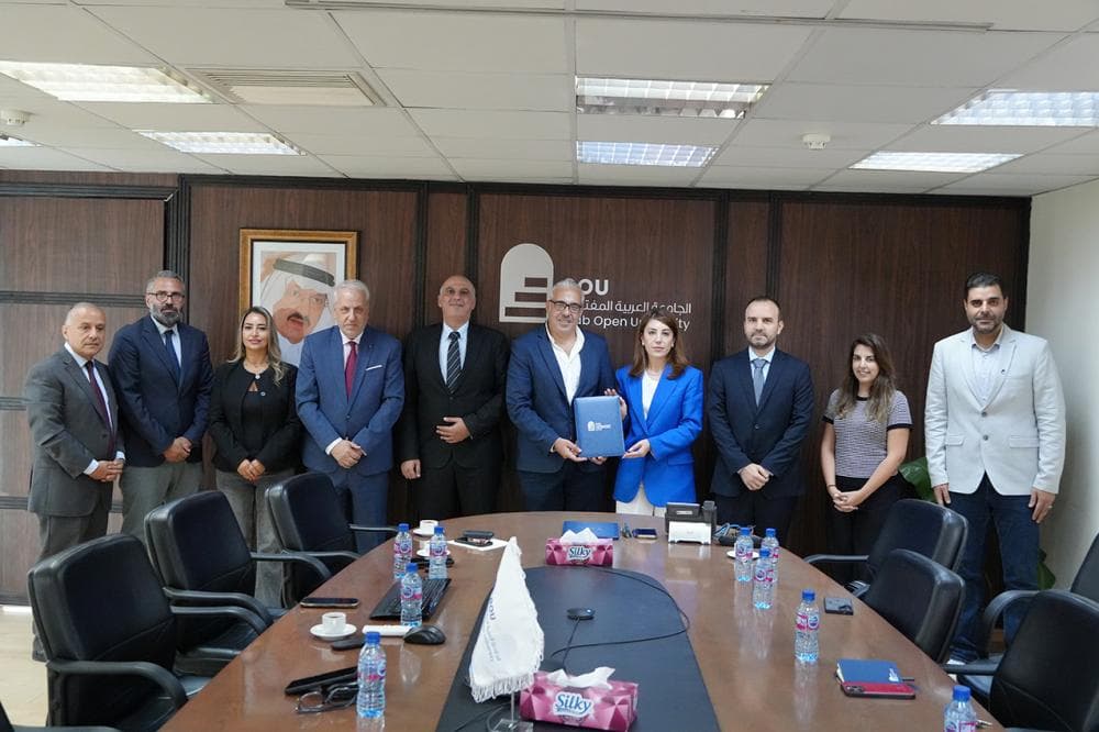 Arab Open University and Graphic Designers Syndicate Partnership