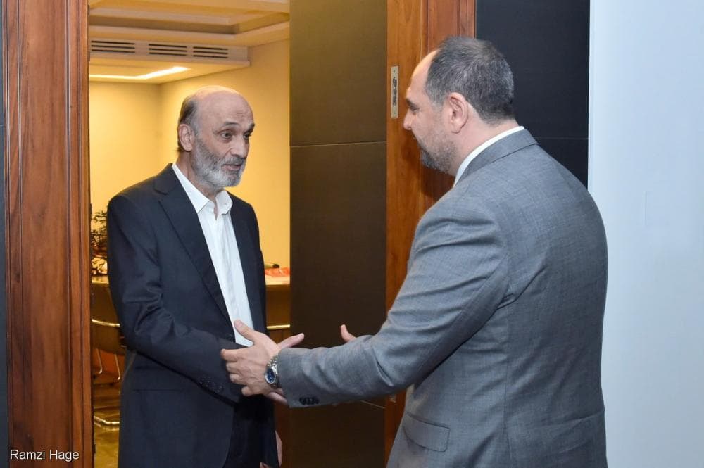Jumblatt and Suyana discuss boosting Lebanese-Iraqi ties