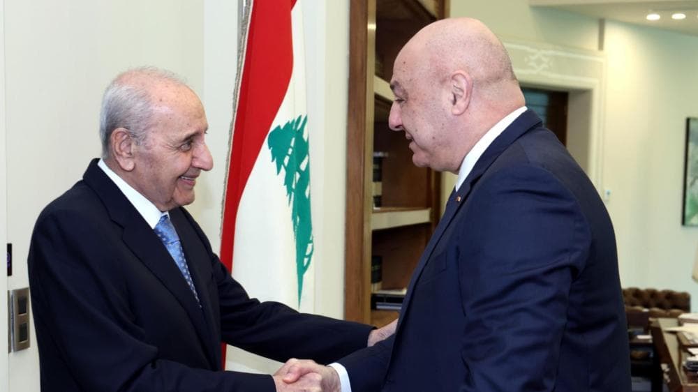 Aoun and Berri discuss South and Washington