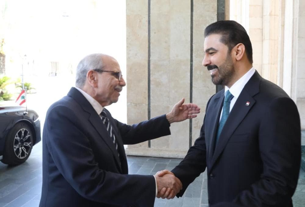 He Meets Iraqi Counterpart in Baghdad
