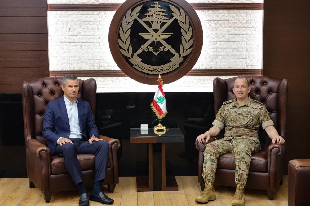 Hishik Meets Frangieh Abd al-Masih Al-Kaaki on Army Role in Stability