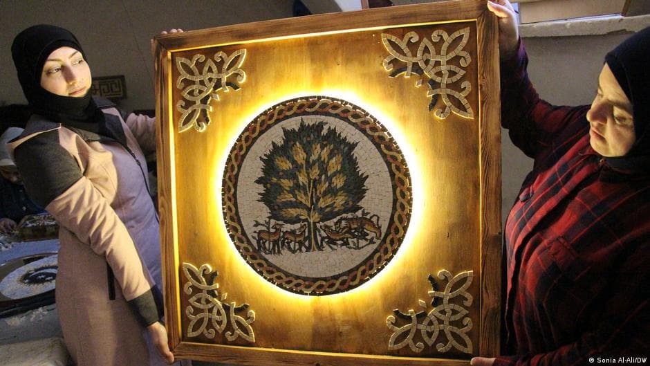 Living stones: Mosaic art revived in Aleppo
