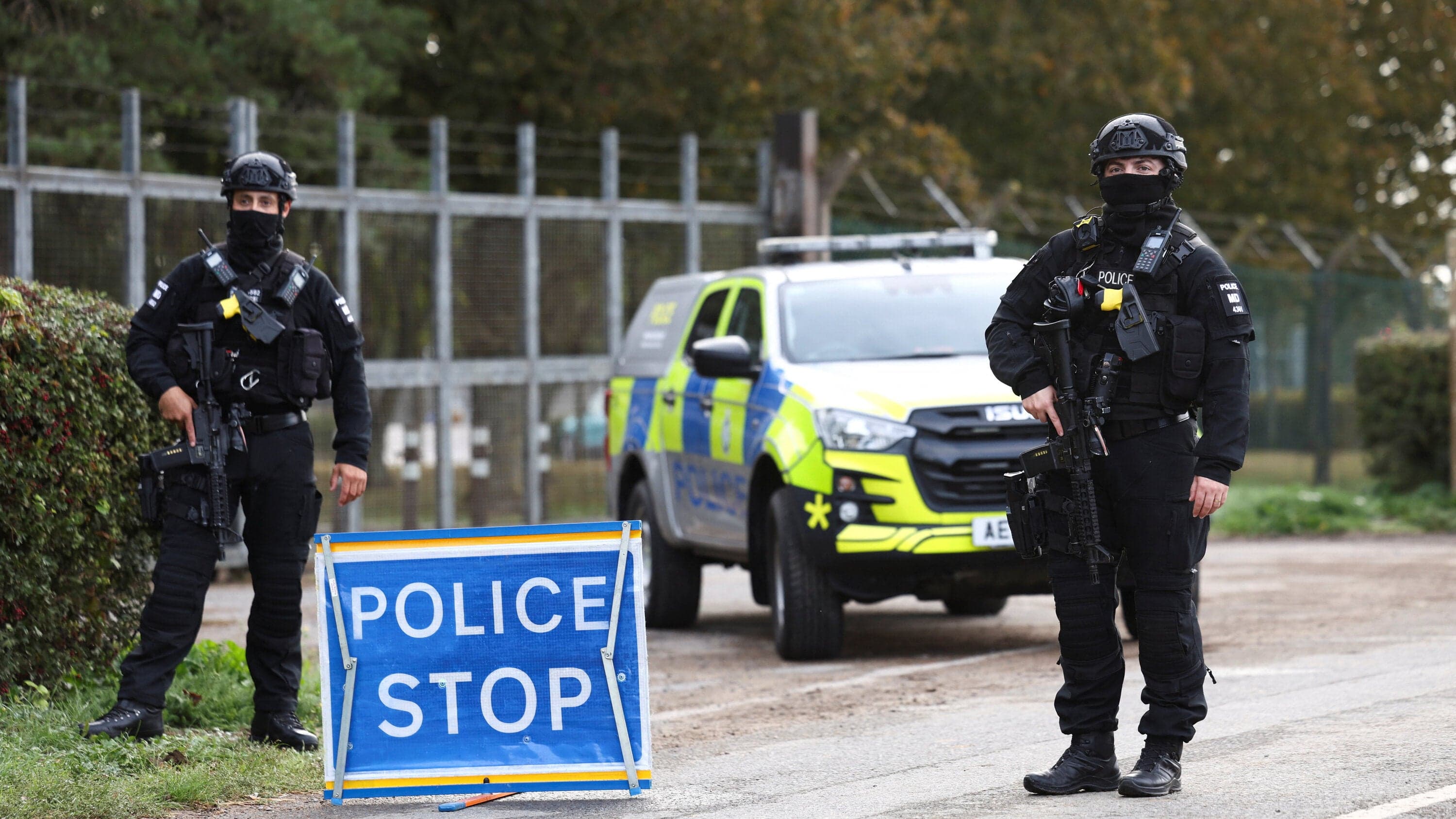 Security concerns over UK air base suspected foiled attack