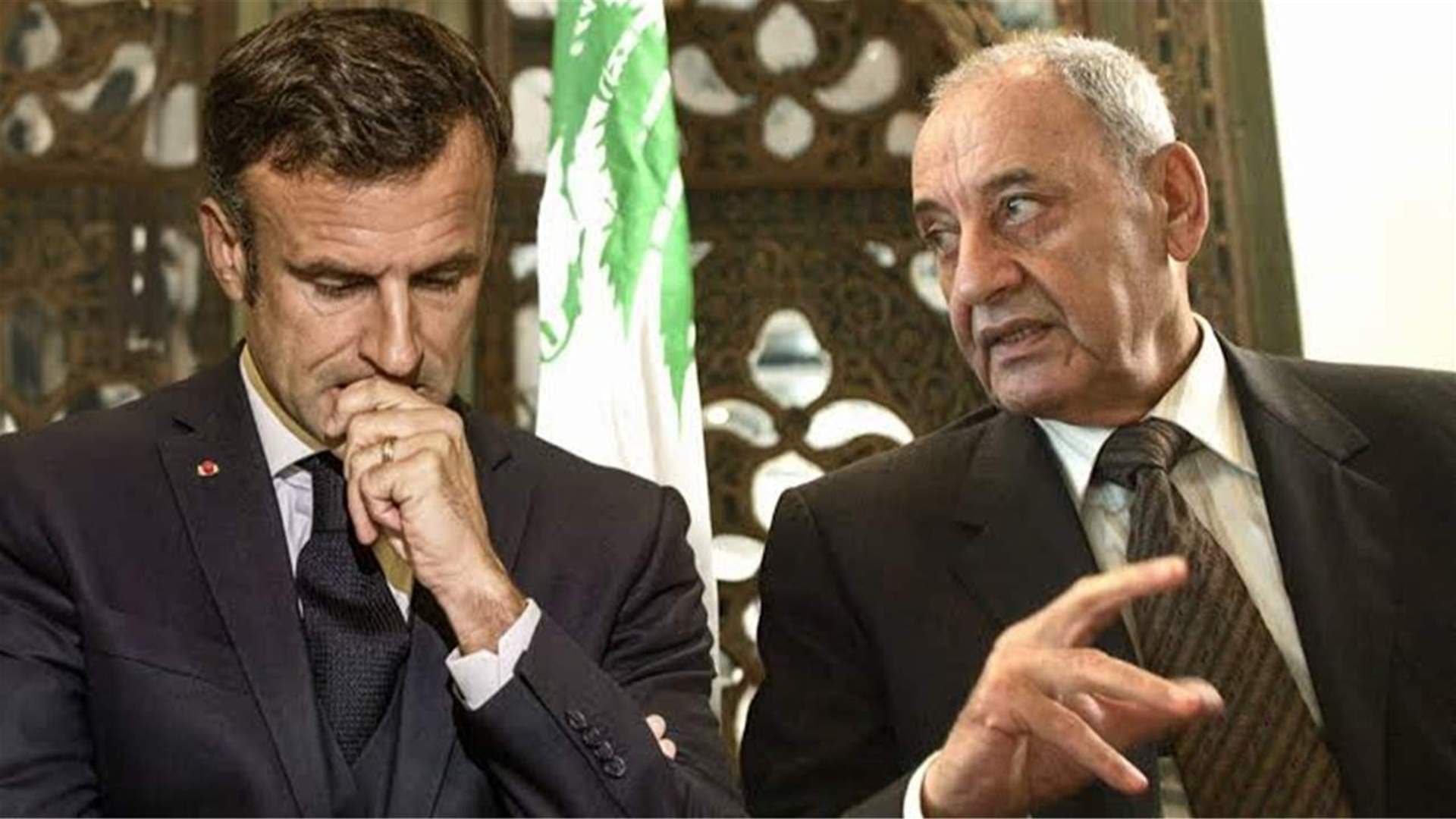 Berri urges Macron to push Israel on Lebanon