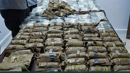 Seized shipment uncovers border smuggling route