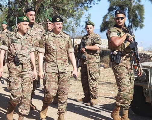 Army commander surveys Zotr Al-Gharbia amid deployment