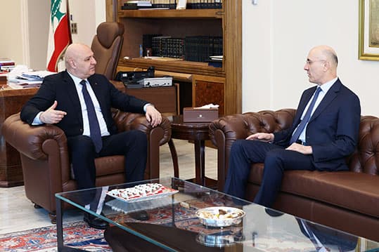 Al-Hajjar backs Aoun's sovereignty efforts after Washington visit