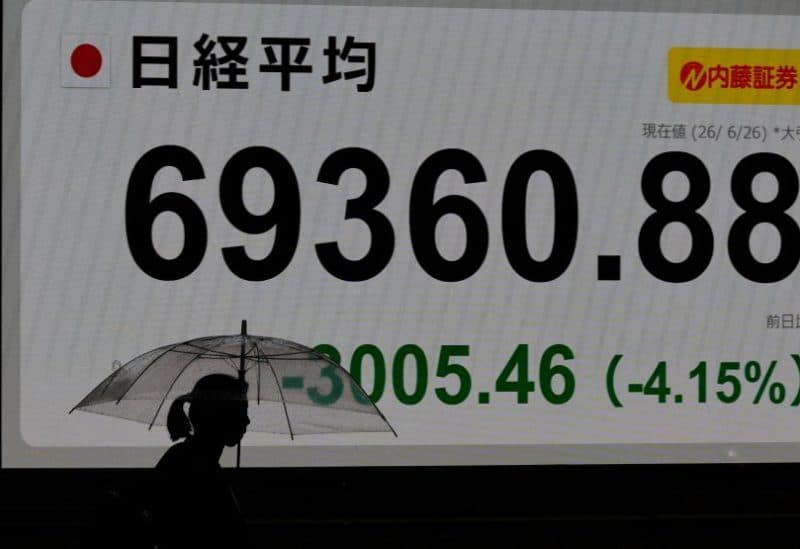 AI impact causes Nikkei drop